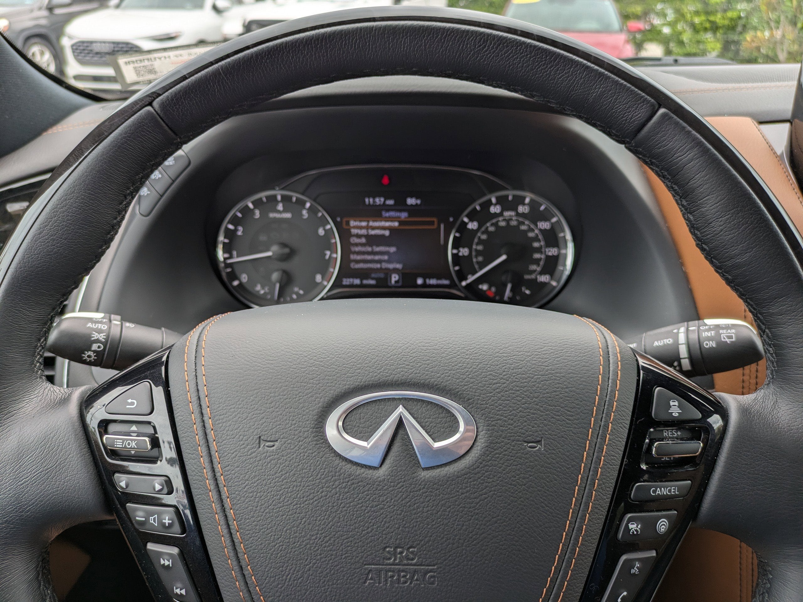 2022 INFINITI QX80 SENSORY