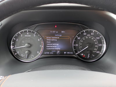 2022 INFINITI QX80 SENSORY