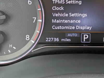 2022 INFINITI QX80 SENSORY