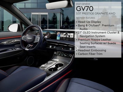 2027 Genesis GV70 3.5T PRESTIGE GRA