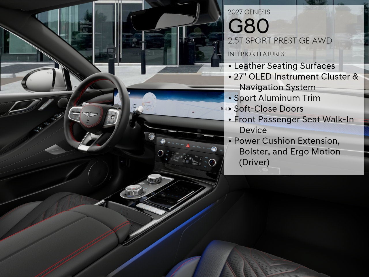 2027 Genesis G80 2.5T SPORT PRESTIGE