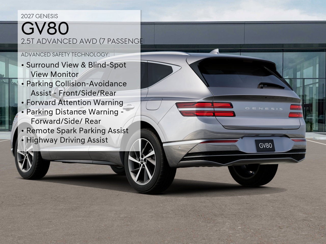 2027 Genesis GV80 2.5T Advanced
