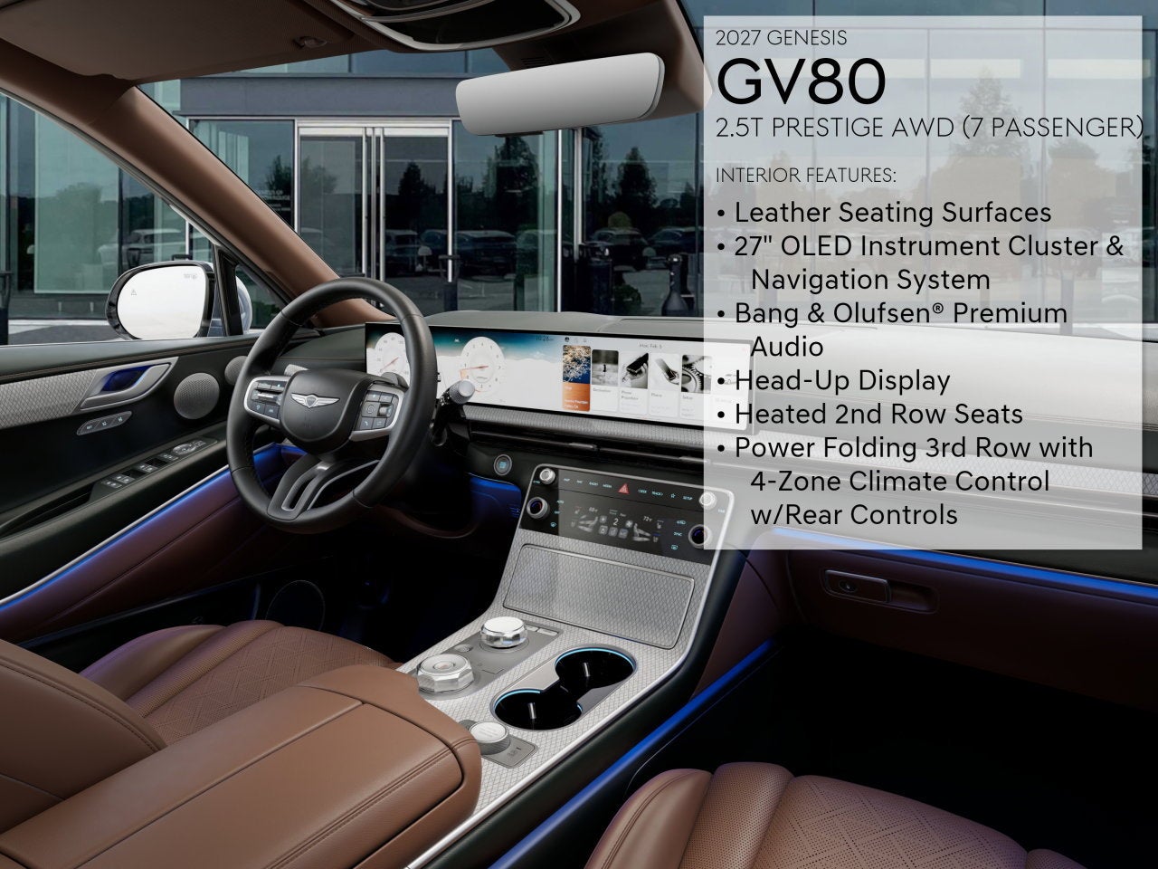 2027 Genesis GV80 2.5T Prestige