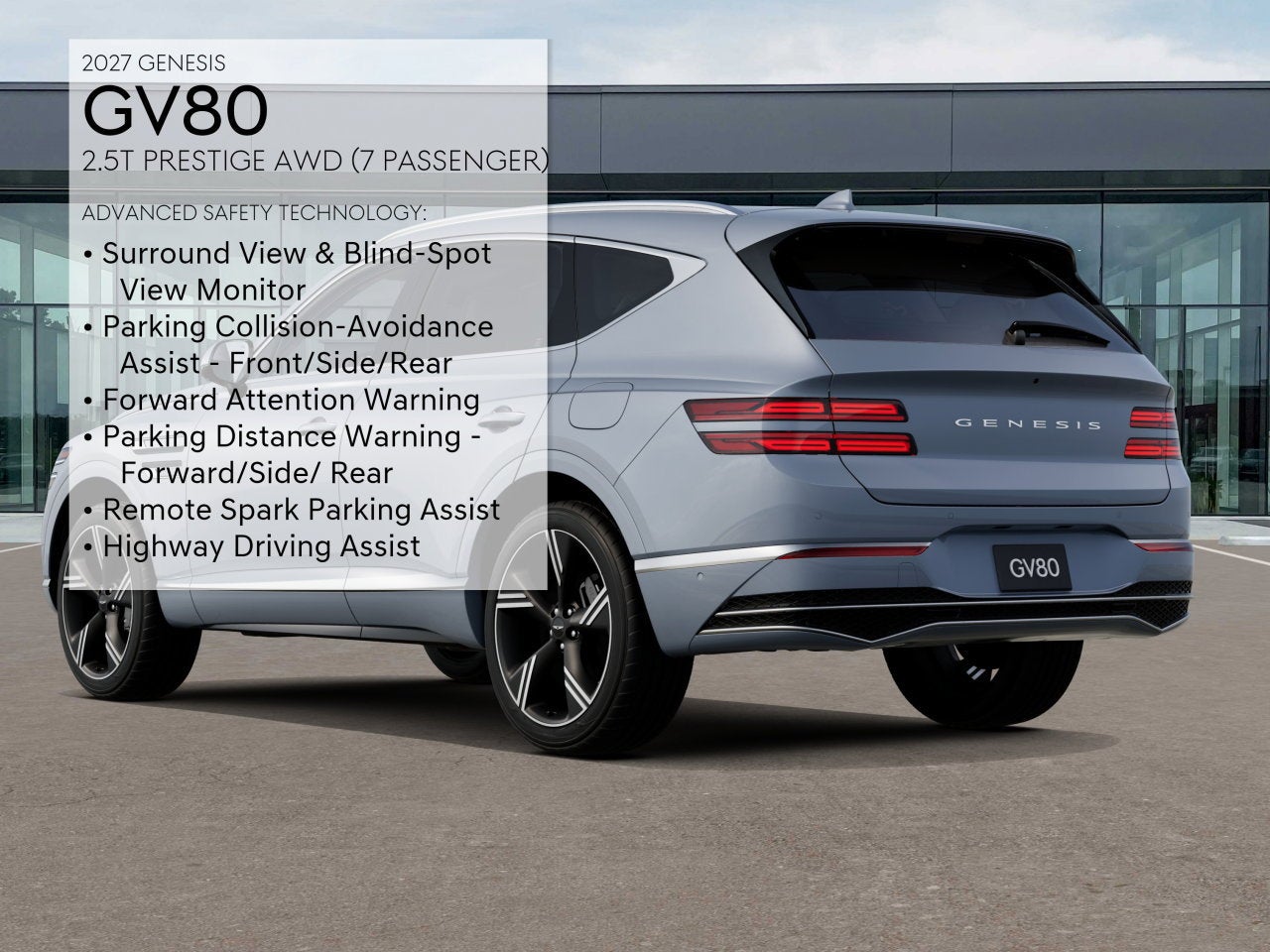2027 Genesis GV80 2.5T Prestige