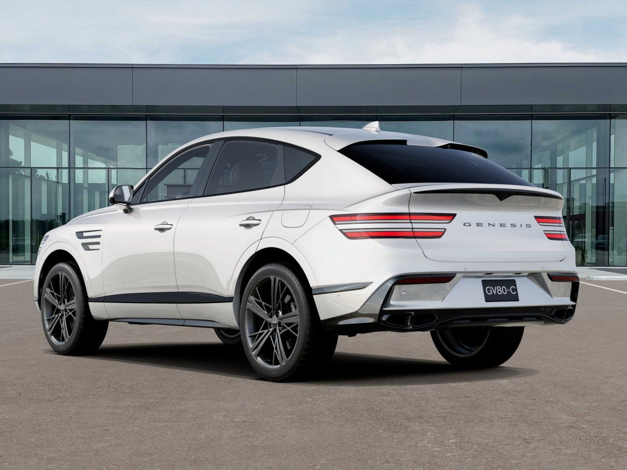 2027 Genesis GV80 Coupe 3.5T E-SC MHEV BLACK