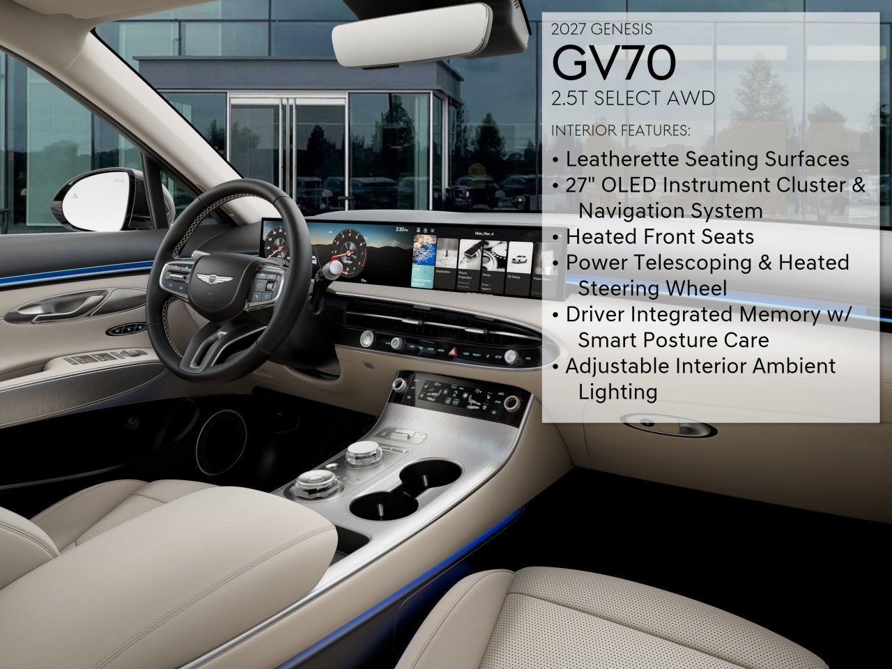 2027 Genesis GV70 2.5T Select