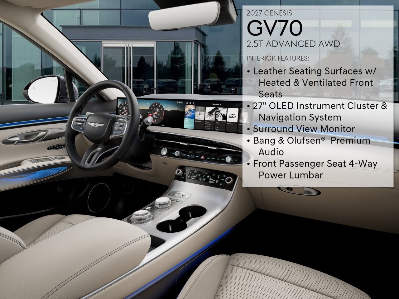 2027 Genesis GV70 2.5T Advanced