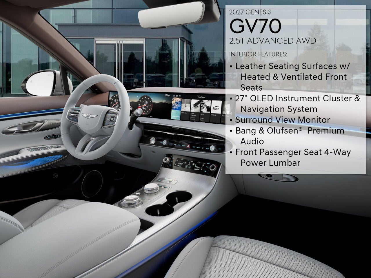 2027 Genesis GV70 2.5T Advanced