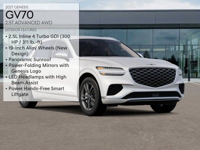 2027 Genesis GV70 2.5T Advanced