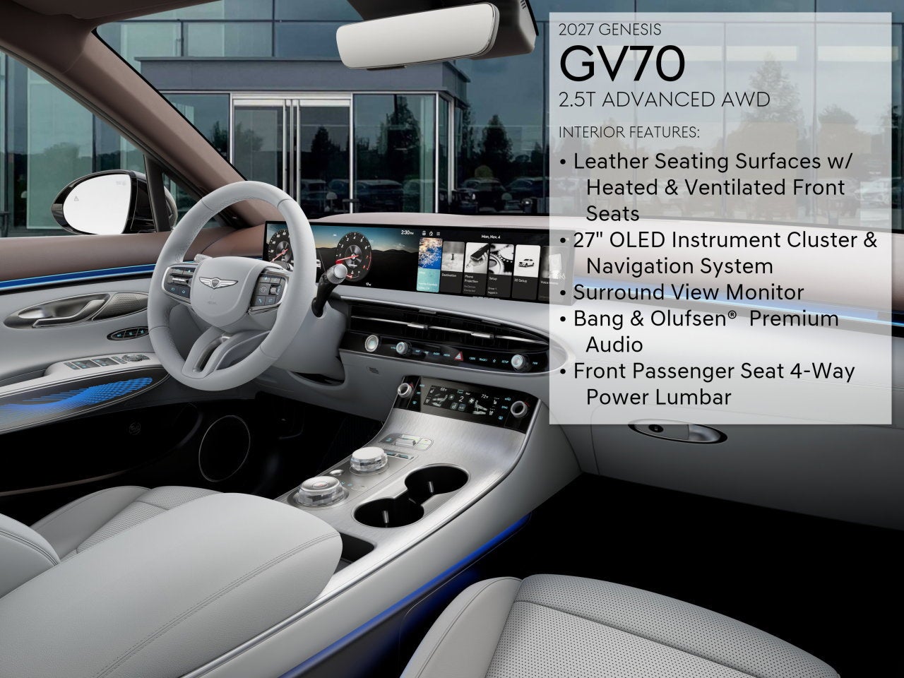 2027 Genesis GV70 2.5T ADVANCED