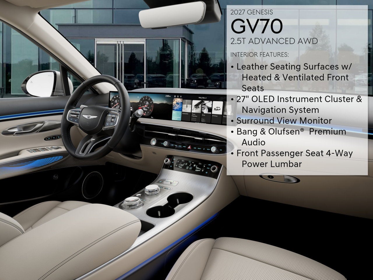 2027 Genesis GV70 2.5T ADVANCED