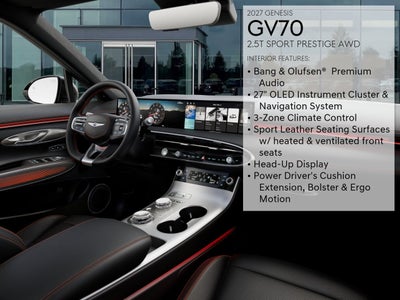 2027 Genesis GV70 2.5T SPORT PRESTIGE