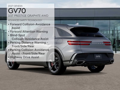2027 Genesis GV70 3.5T Prestige Graphite