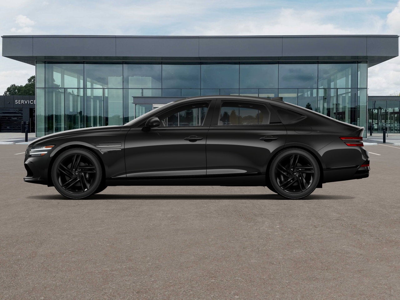 2027 Genesis G80 3.5T PRESTIGE BLACK