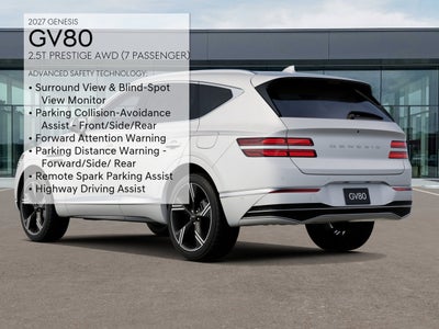 2027 Genesis GV80 2.5T PRESTIGE