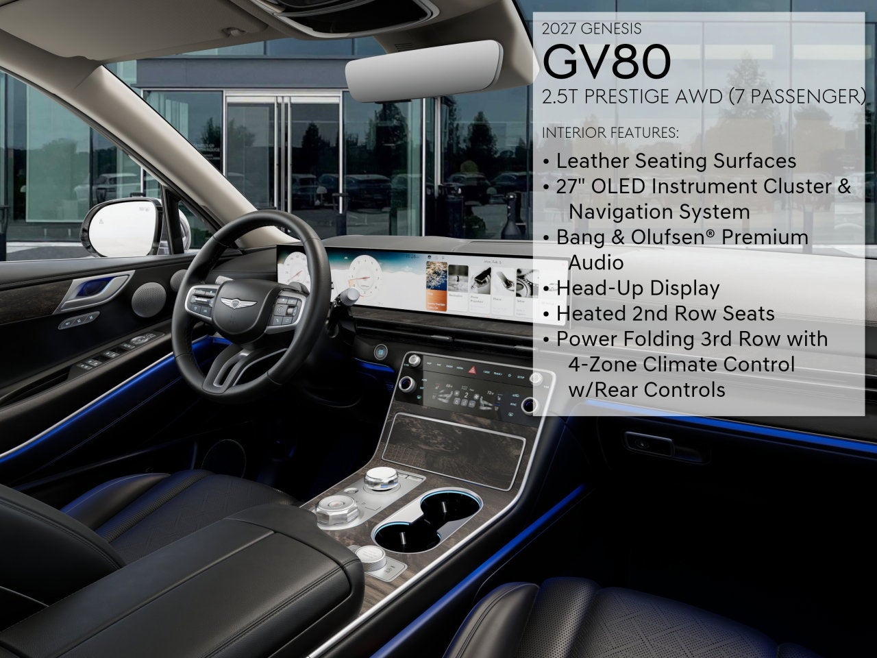 2027 Genesis GV80 2.5T PRESTIGE