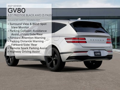 2027 Genesis GV80 3.5T PRESTIGE BLACK