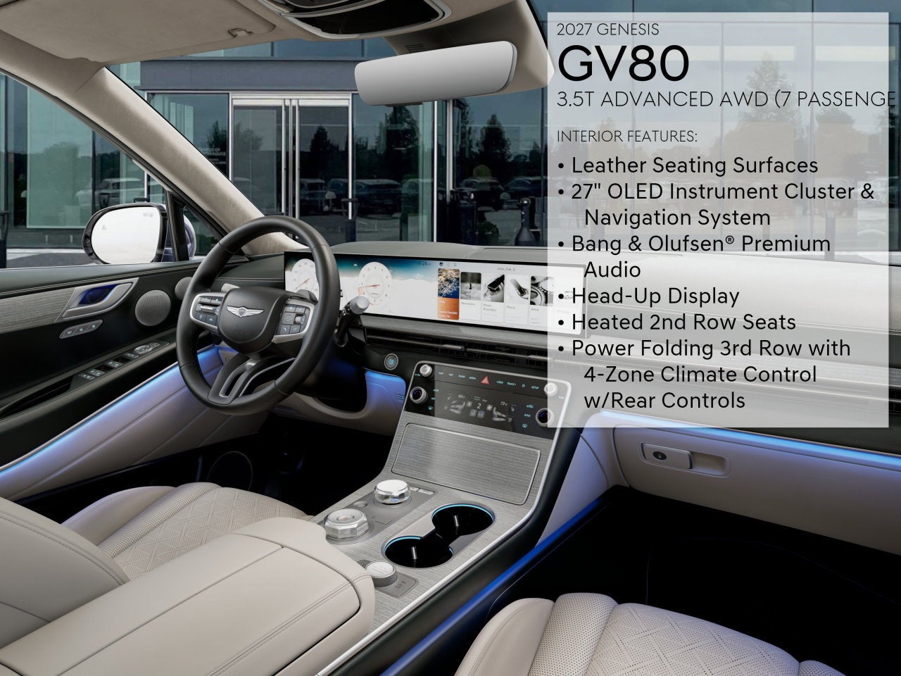 2027 Genesis GV80 3.5T ADVANCED