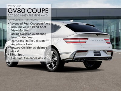 2027 Genesis GV80 Coupe 3.5T E-SC MHEV PRESTIGE