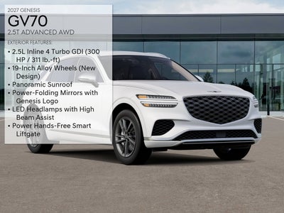 2027 Genesis GV70 2.5T ADVANCED