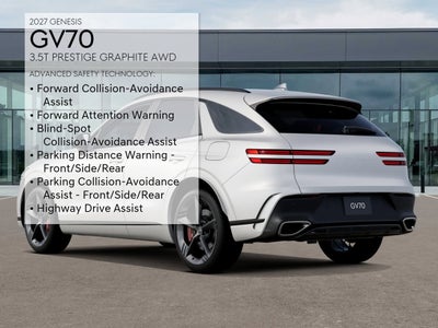 2027 Genesis GV70 3.5T PRESTIGE GRAPHITE