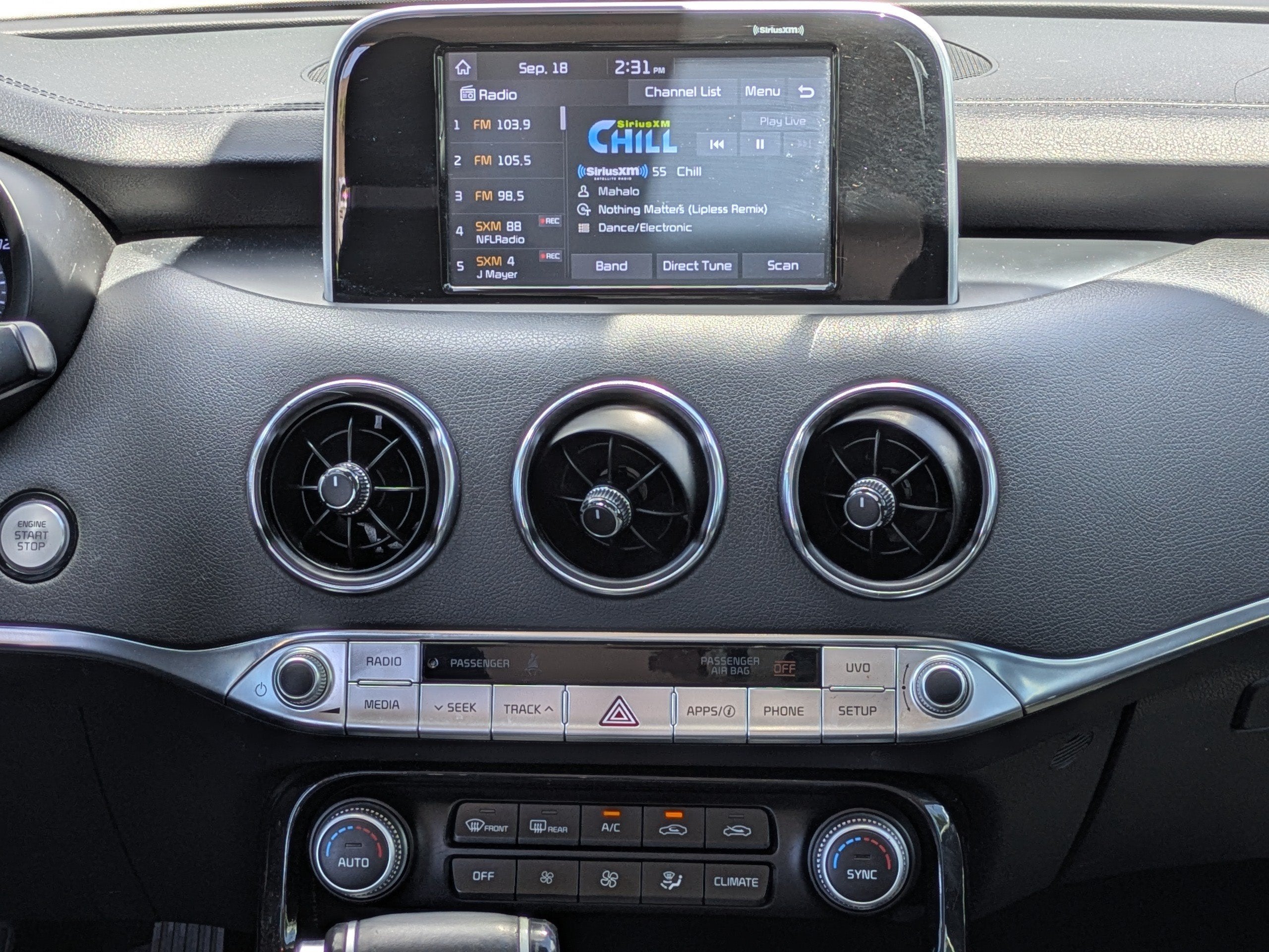 2019 Kia Stinger BASE