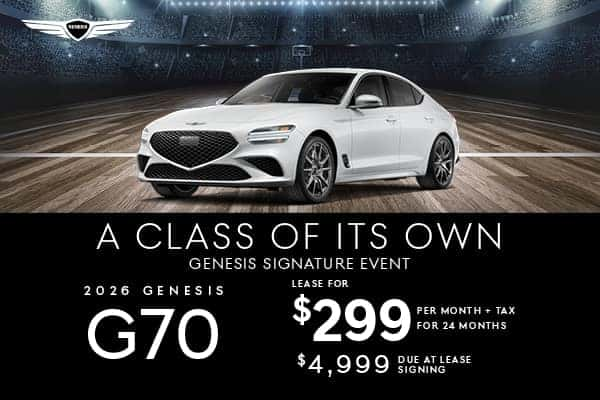 2026 GENESIS G70 2.5T RWD