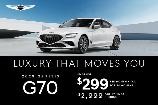 2026 GENESIS G70 2.5T RWD