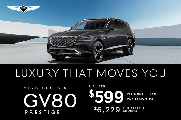 2026 GENESIS GV8O 2.5T PRESTIGE AWD